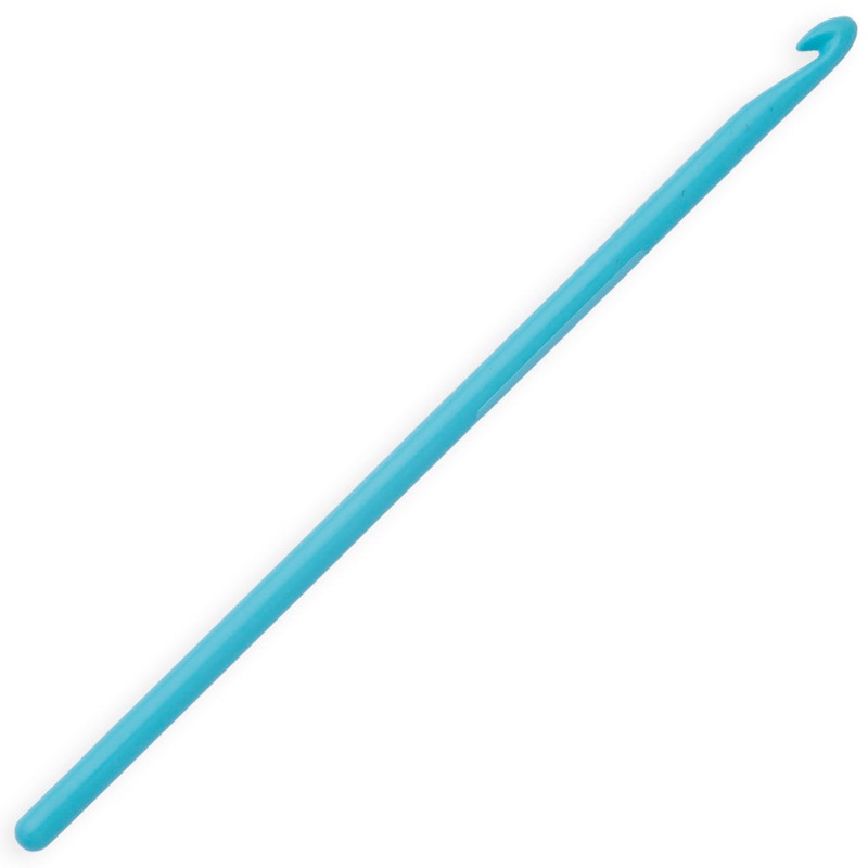 Pony Colour 5 mm 15 cm Plastic Crochet Hook, Blue – 44361
