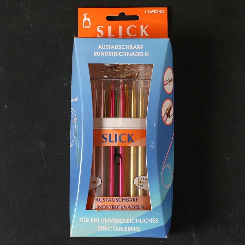 Pony Slick Aluminium Interchangeable Circular Needles – 56902