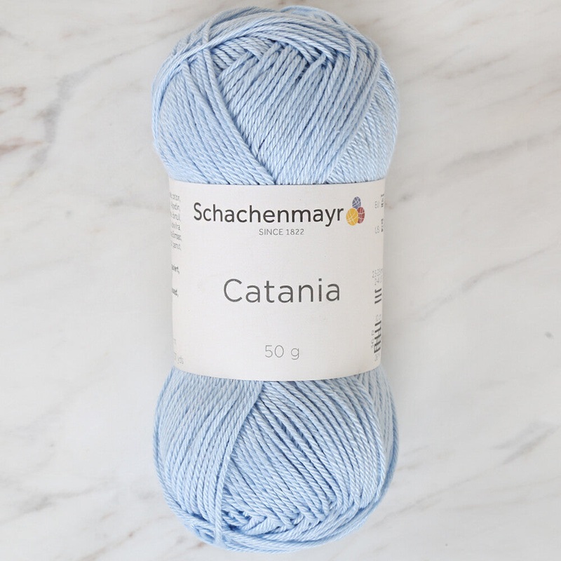 Schachenmayr Catania 50g Yarn, Baby Blue – 9801210-00173