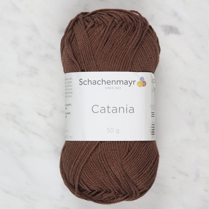 Schachenmayr Catania 50g Yarn, Brown – 9801210-00157