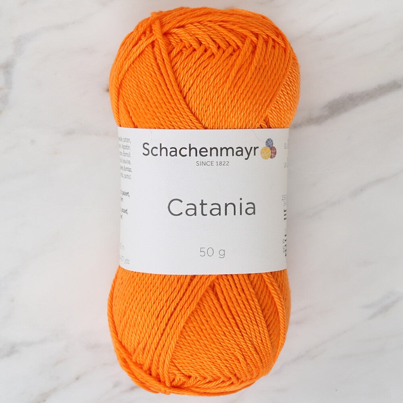 Schachenmayr Catania 50g Yarn, Orange – 9801210-00281
