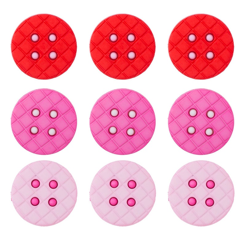 Buttons & Galore Decorative Baby Button, Button Up Valentine