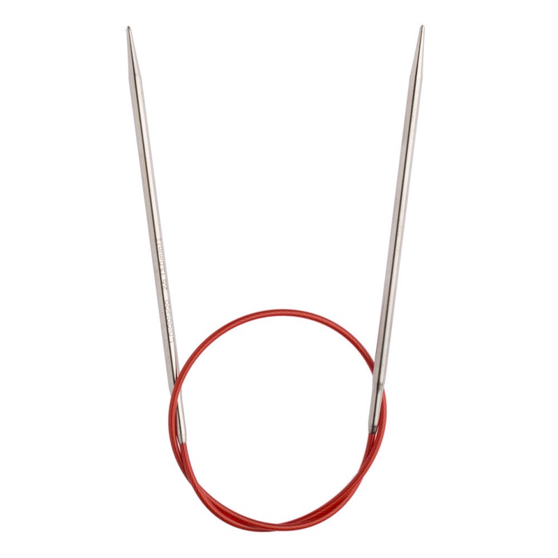 ChiaoGoo Red Lace 2.50 mm 40 cm Stainless Steel Circular Needle – 7016-1.5
