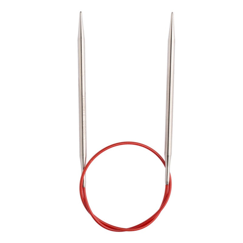ChiaoGoo Red Lace 5.50 mm 40 cm Stainless Steel Circular Needle – 7016-9