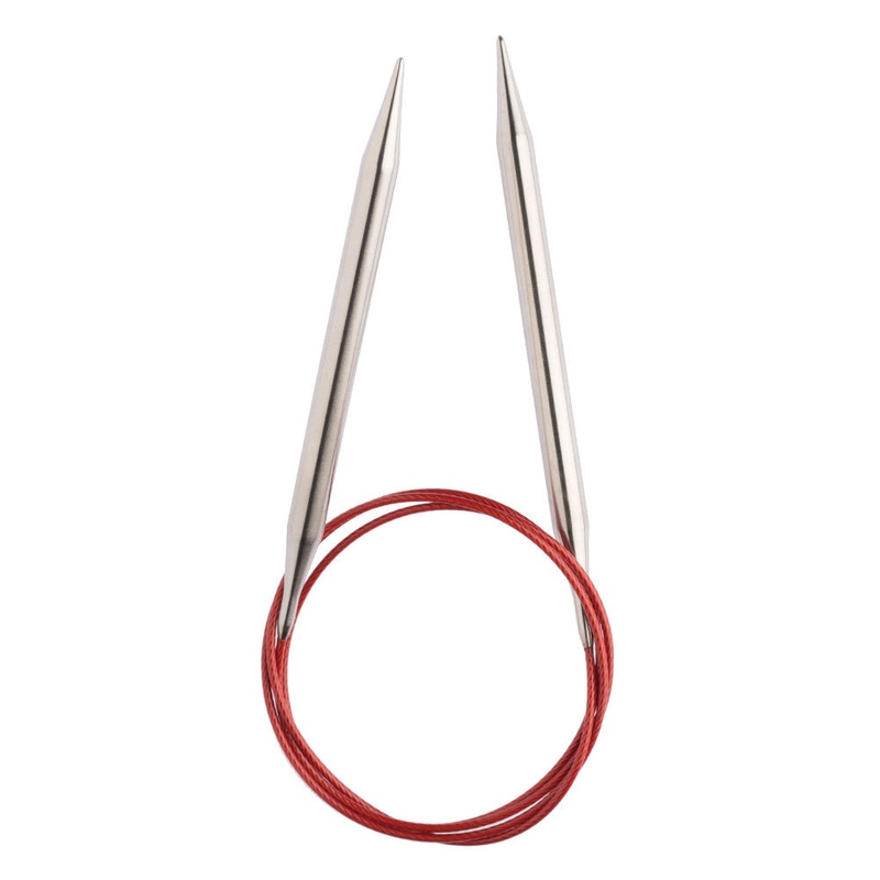 ChiaoGoo Red Lace 6.00 mm 80 cm Stainless Steel Circular Needle – 7032-10