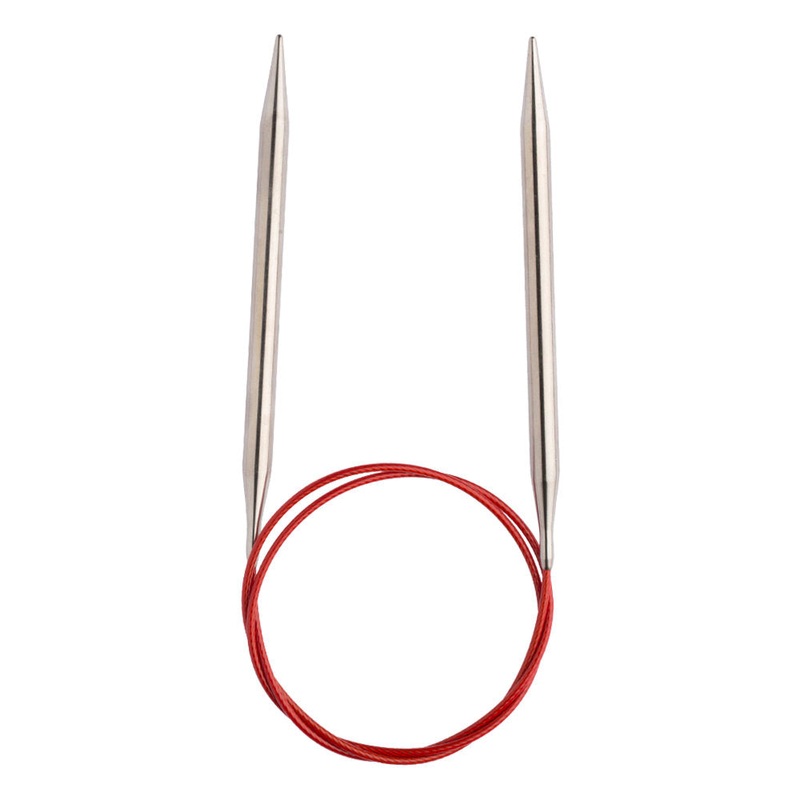ChiaoGoo Red Lace 7.00 mm 80 cm Stainless Steel Circular Needle – 7032-10.75