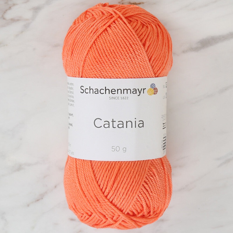 Schachenmayr Catania 50g Yarn, Orange – 9801210-00410