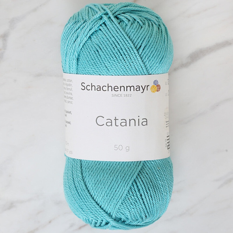 Schachenmayr Catania 50g Yarn,Turquoise – 9801210-00253