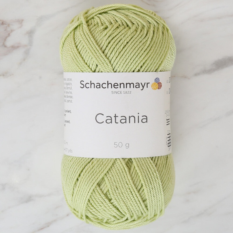 Schachenmayr Catania 50g Yarn, Yellow Green – 9801210-00392