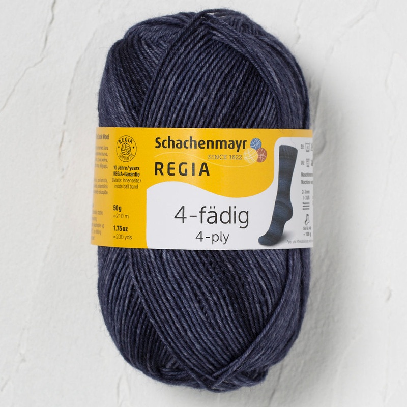 Schachenmayr  Regia 4-Ply 50gr Color Sock Yarn, Blue  9801281-04390