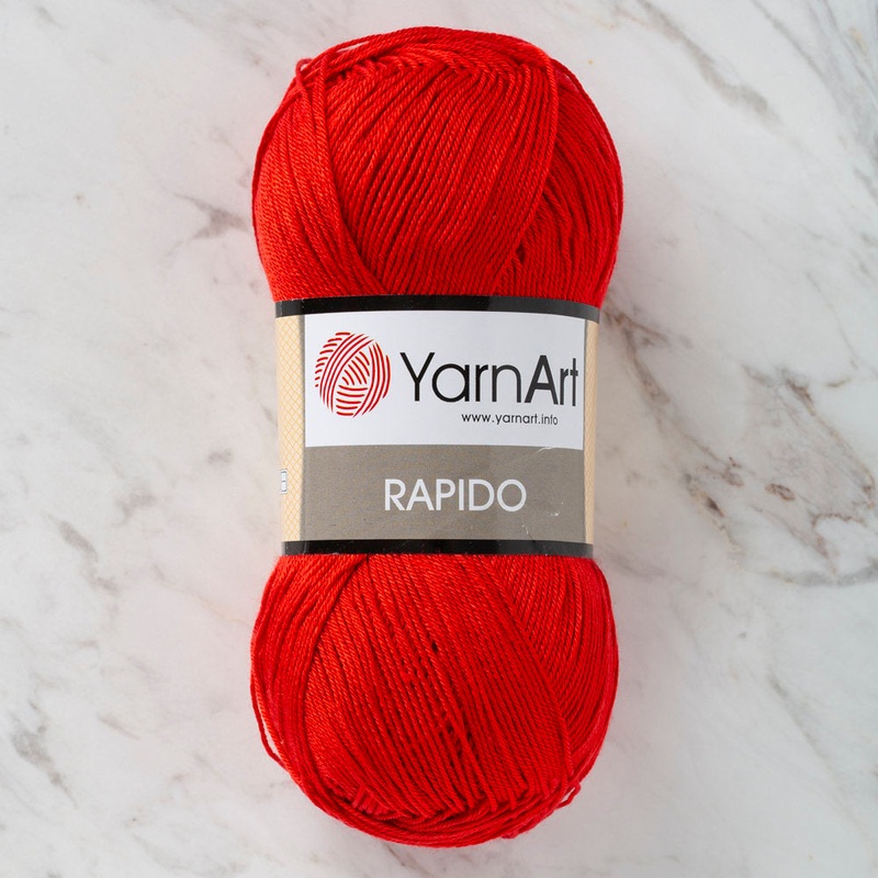 YarnArt Rapido Knitting Yarn, Red – 693