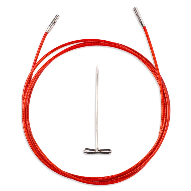 ChiaoGoo Twist Red Cable 125 cm, Large – 7550-L