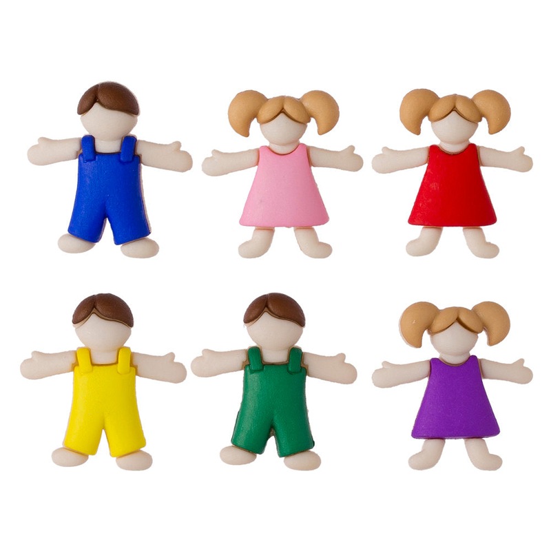 Dress It Up Button Assortment, Kids Creative – 5422