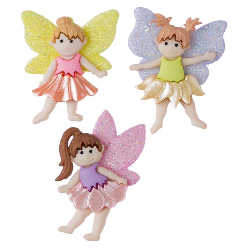 Dress It Up Creative Button Assortment, Flower Fairies – 7022