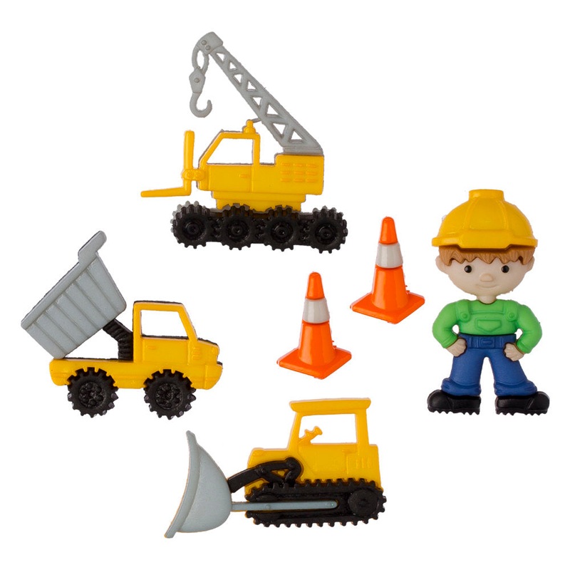 Dress It Up Creative Button Assortment, Work Zone – 8305