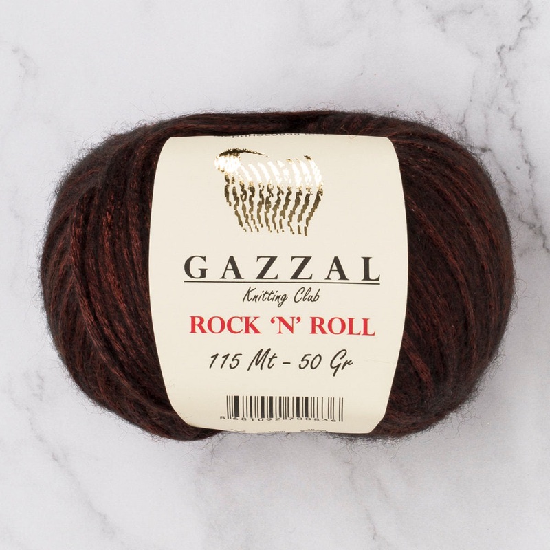 Gazzal Rock’N’Roll Yarn, Claret – 13189