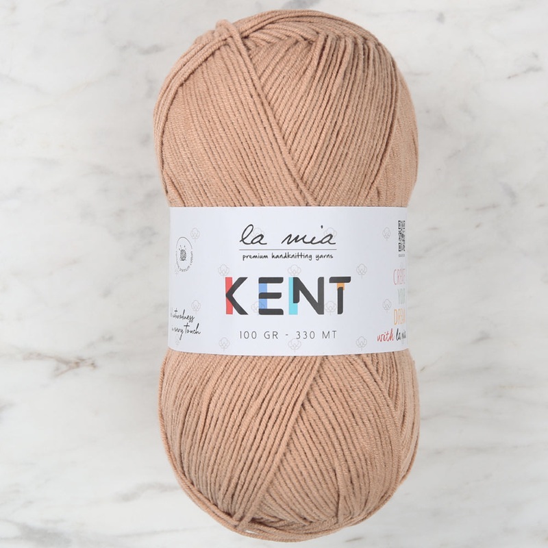 La Mia Kent Hand Knitting Yarn,Beige – L097