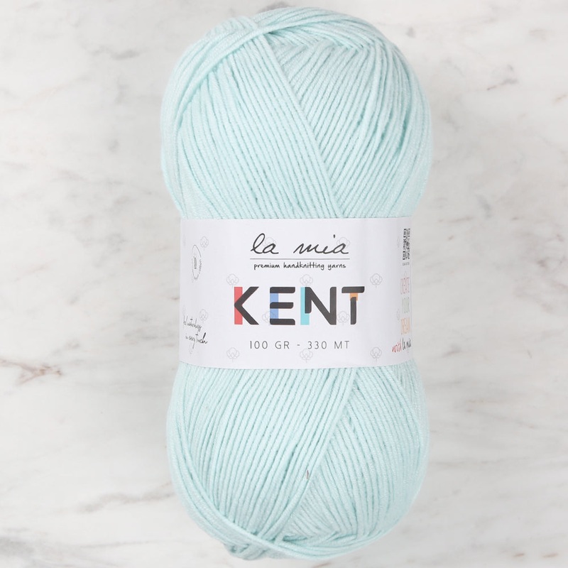 La Mia Kent Hand Knitting Yarn,Mint Green – L032