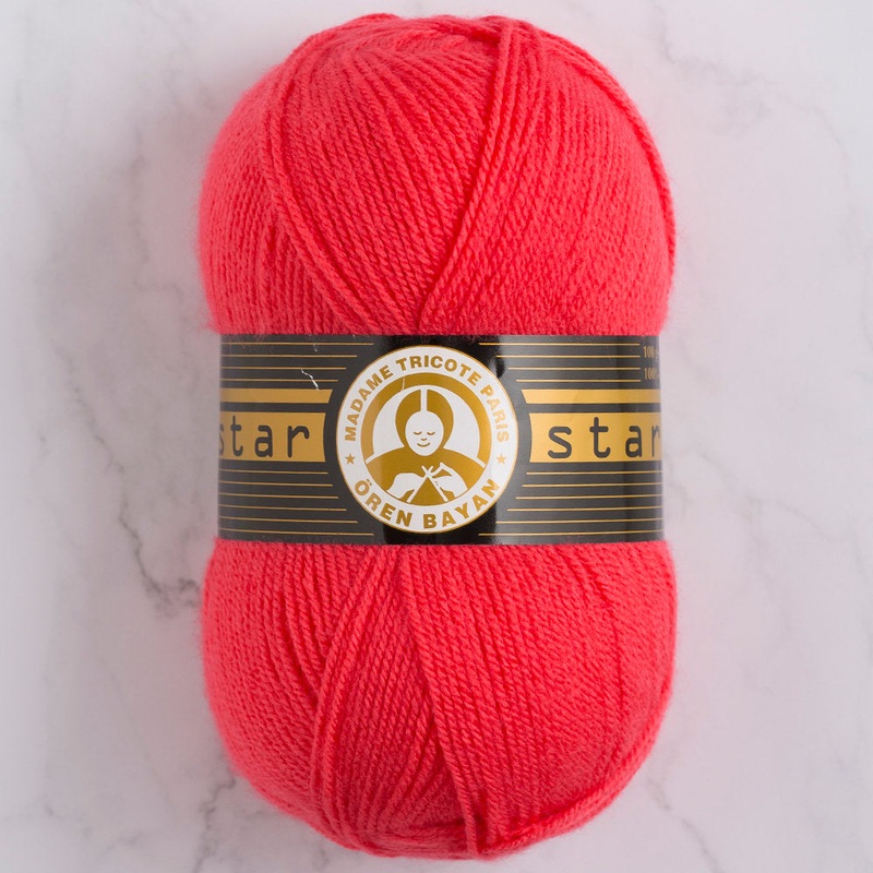 Madame Tricote Paris Star Knitting Yarn, Pink – 2-1754