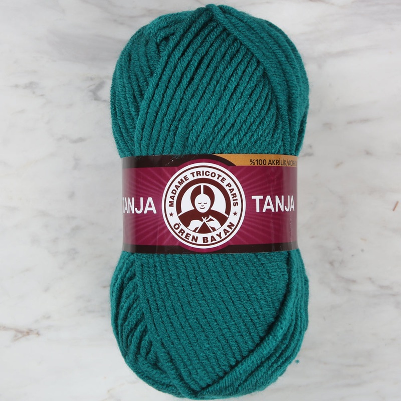 Madame Tricote Paris Tango/Tanja Knitting Yarn, Green – 105-1771