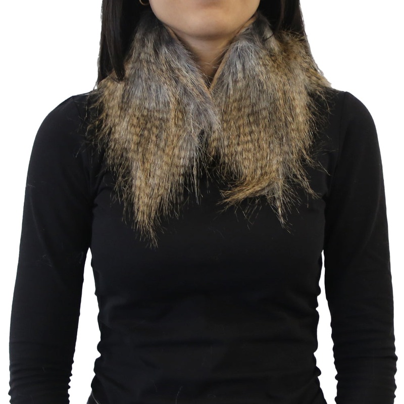 Yarnart Full Roll – Faux Fur Collar Beige – F504 -1