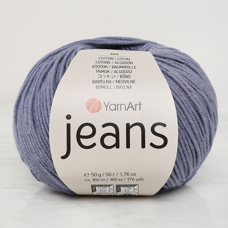 YarnArt Jeans Knitting Yarn, Antrasit – 68