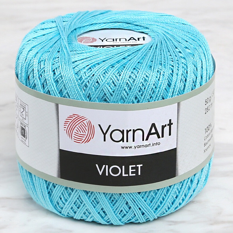 YarnArt Violet Yarn, Blue – 5353