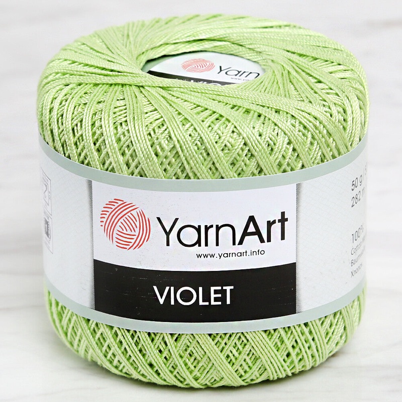 YarnArt Violet Yarn, Green – 5352