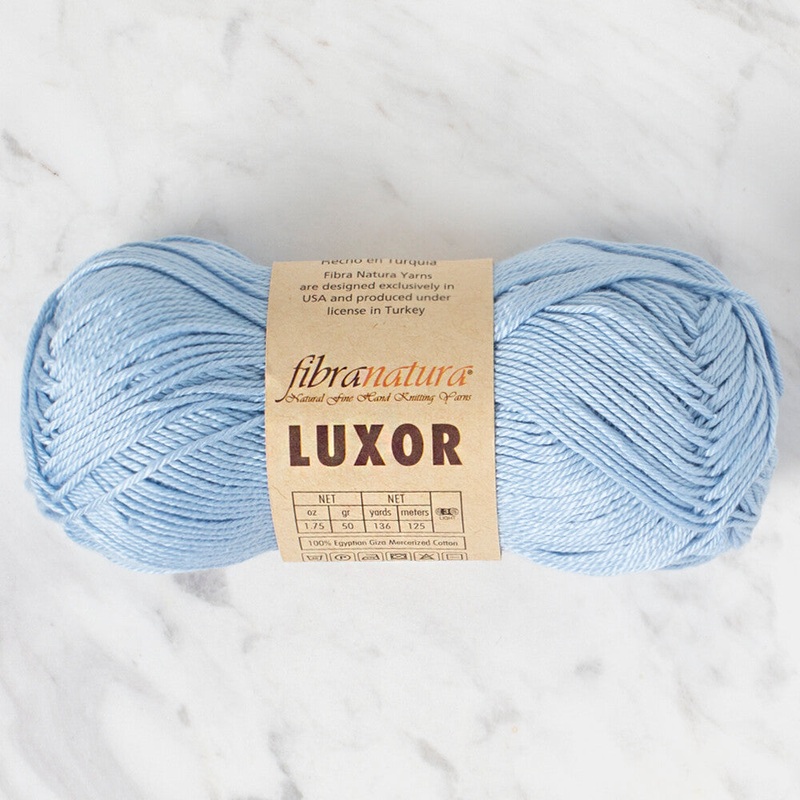 Fibra Natura Luxor Knitting Yarn, Blue – 105-28