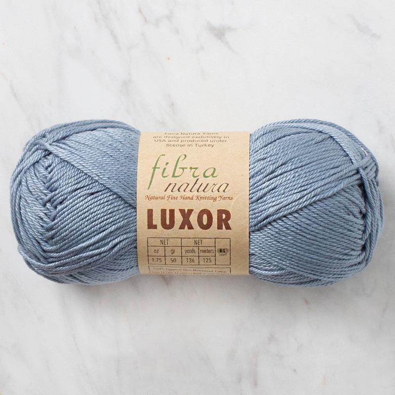 Fibra Natura Luxor Yarn, Blue – 105-24