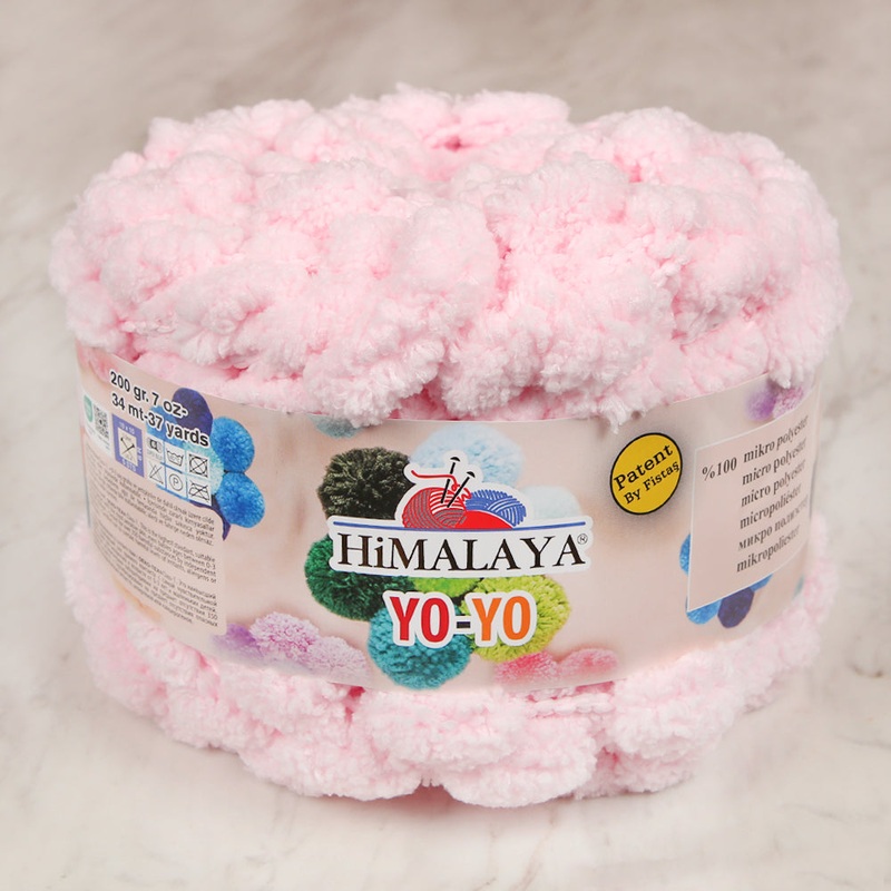 Himalaya Yo-Yo Hand Knitting Yarn – Pink – 82106