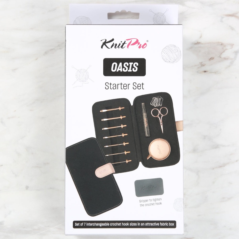 Knitpro Oasis Starter Tip Replaceable Crochet Hooks Set – 30981