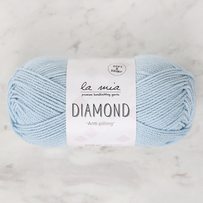 La Mia Diamond Yarn, Blue – L054