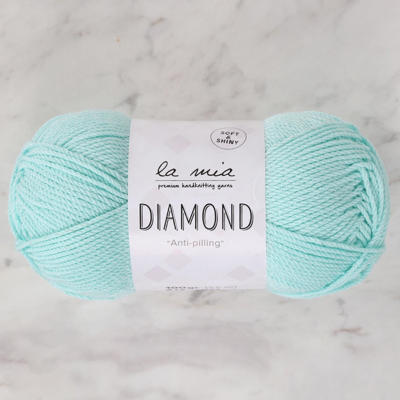 La Mia Diamond Yarn, Pastel Green – L166