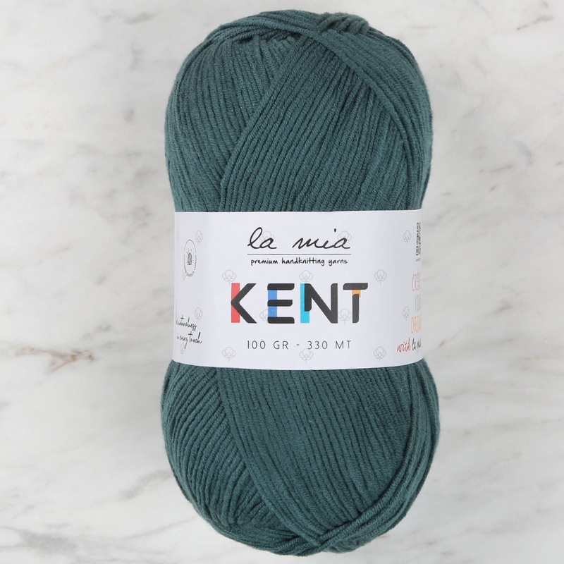 La Mia Kent Hand Knitting Yarn,Green – L158