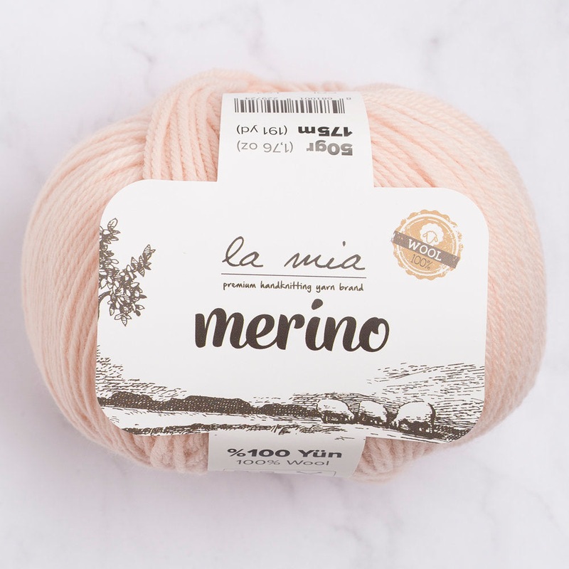La Mia Merino Yarn, Blush – L029