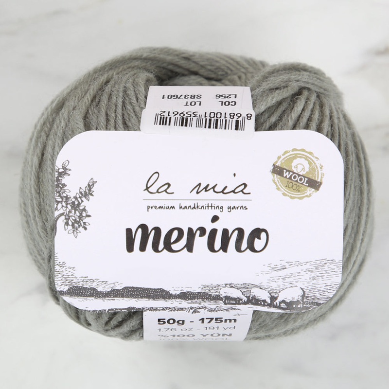 La Mia Merino Yarn, Green – L256