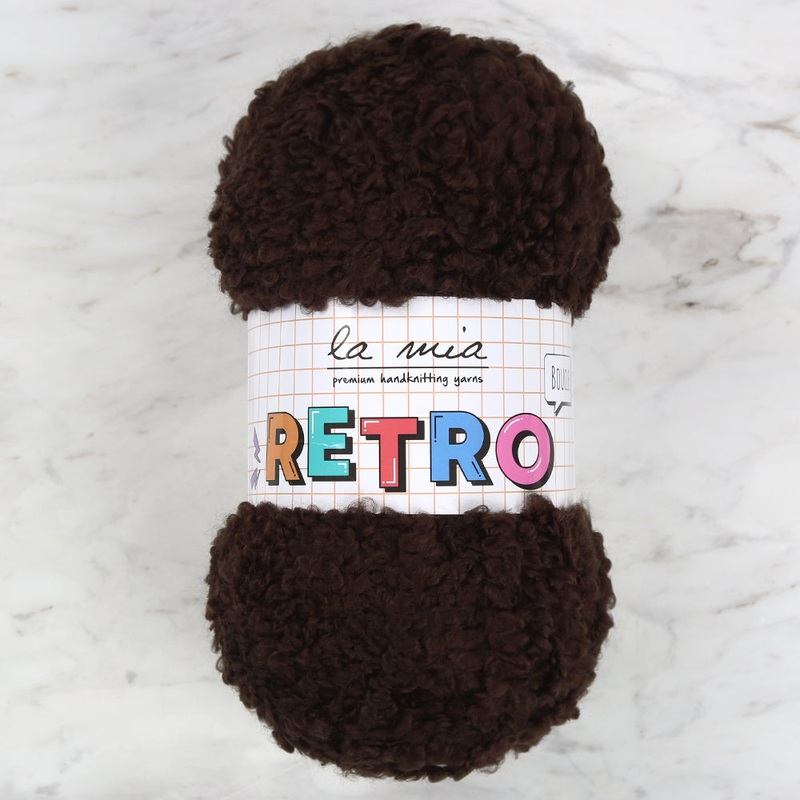 La Mia RETRO Yarn, Brown – LM0890