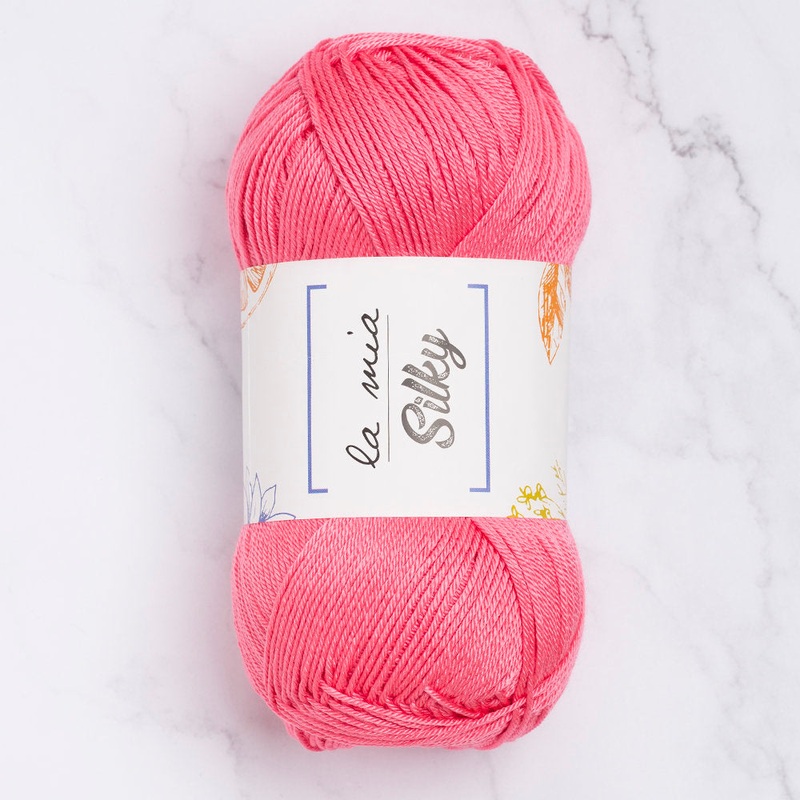 La Mia Silky Yarn, Pink – L015