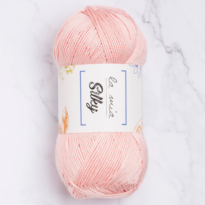 La Mia Silky Yarn, Pink – L016