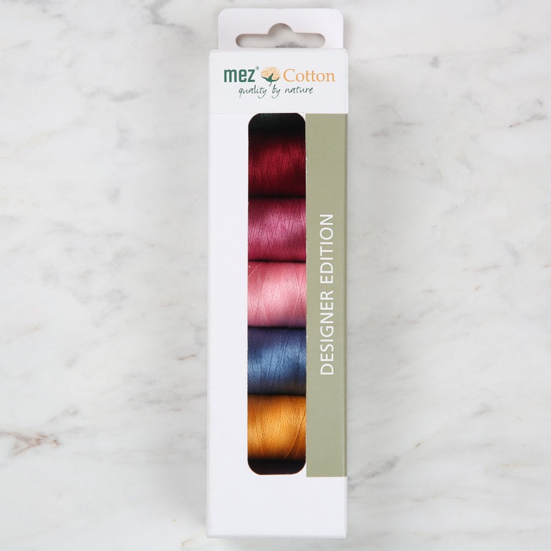 Mez Cotton Sewing Thread 7’Color – A25PSMC-AC001