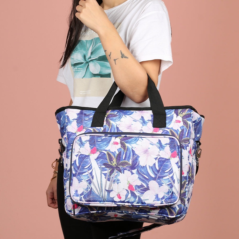 Nas Knitting Bag – Blue