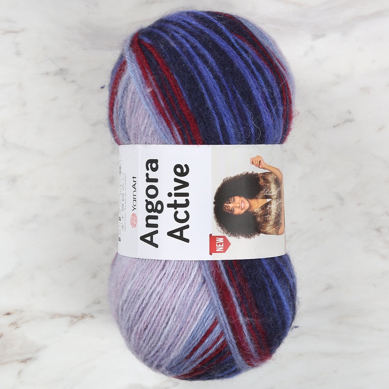 YarnArt Angora Active Knitting Yarn, Variegated -855