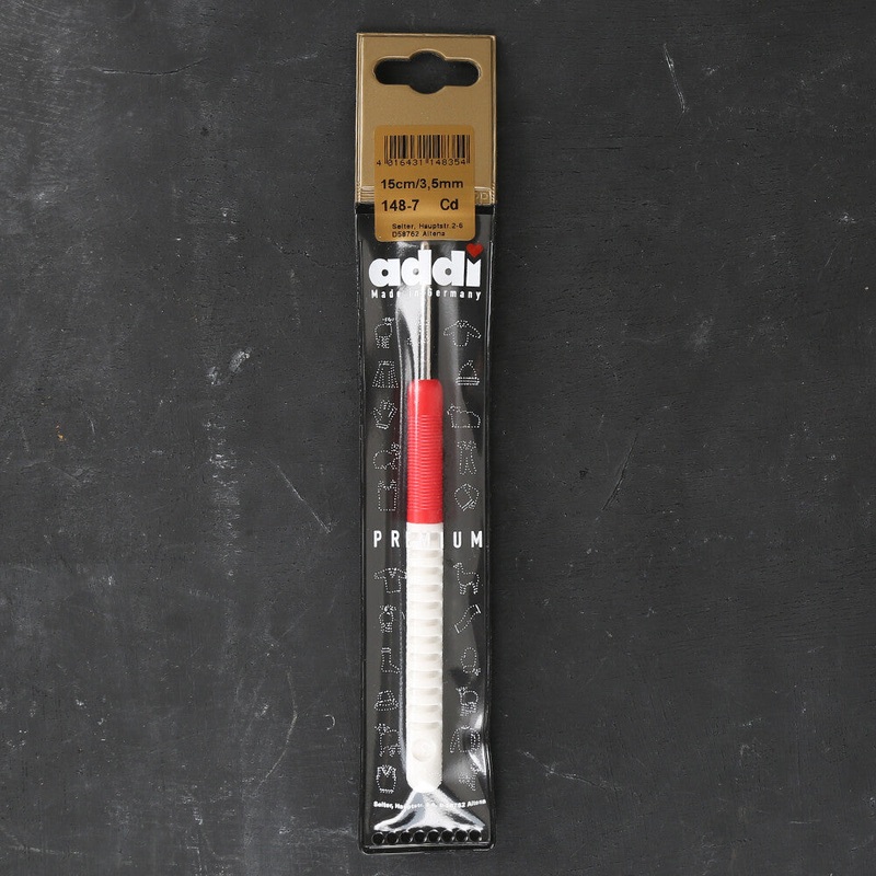 Addi 3.5 mm 15 cm Crochet Hooks with Plastic Handle – 148-7