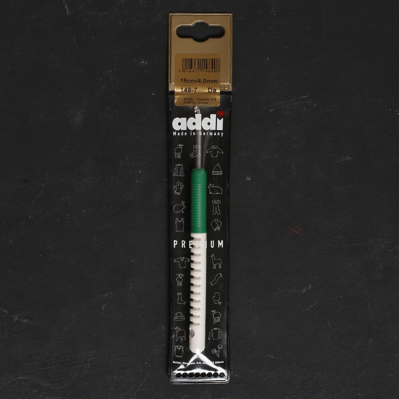 Addi 4.0 mm 15 cm Crochet Hooks with Plastic Handle – 148-7