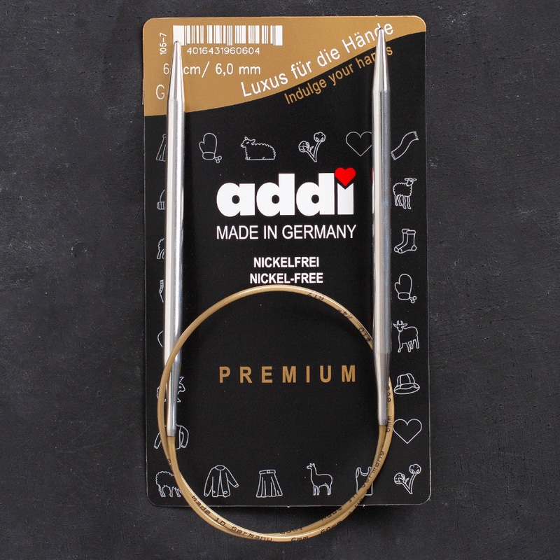 Addi 6mm 60Cm Circular Knitting Needles – 105-7