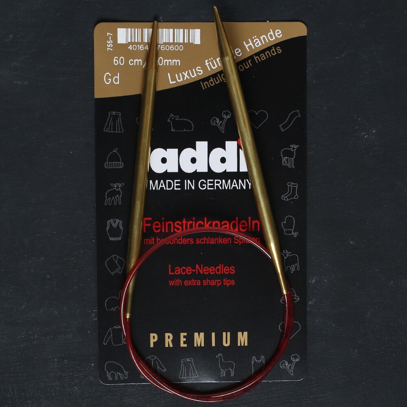 Addi 6mm 60cm Circular Lace Knitting Needle – 755-7