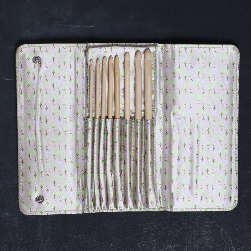 Addi Click Hook Bamboo 15 cm Interchangable Crochet Hook Tip Set – 540-2