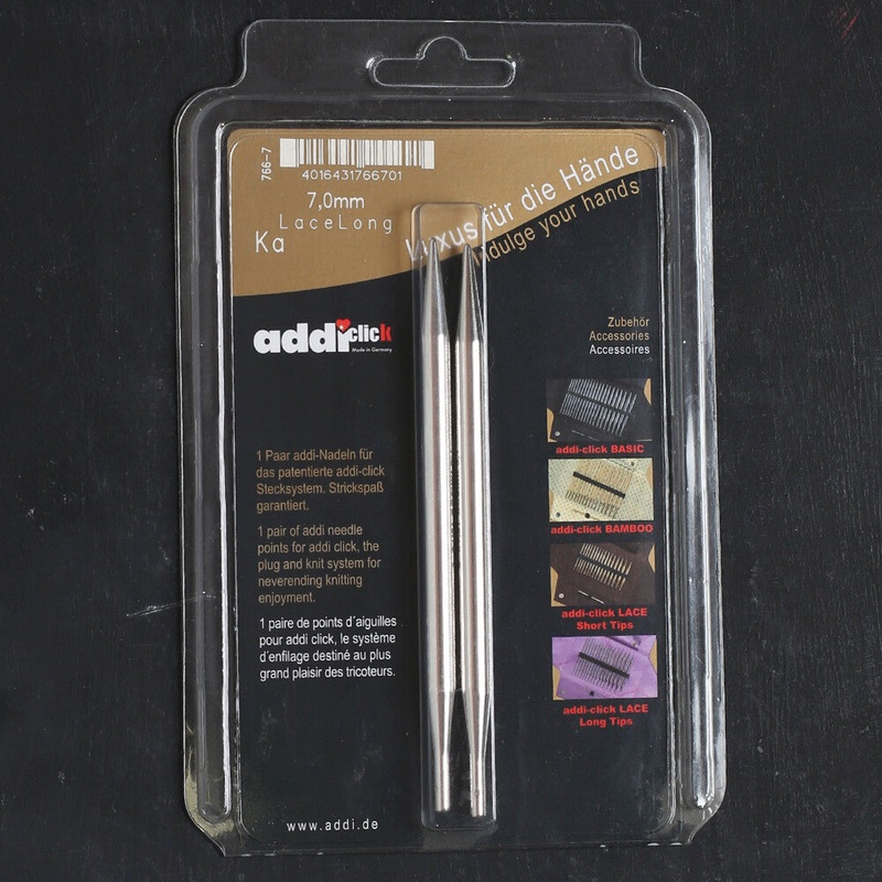 Addi Click Lace 7 mm Knitting Needle Tips – 766-2