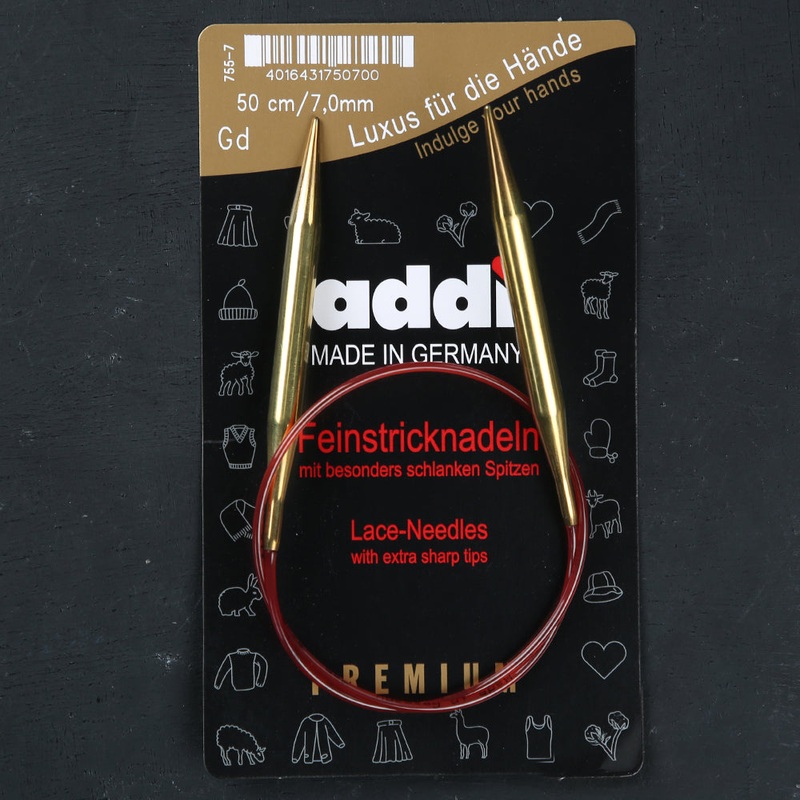 Addi Lace 7.0mm 50 cm Circular Knitting Needle – 755-7